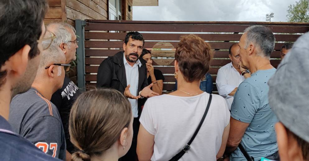 , Vitrolles : Le maire à la rencontre des habitants du Roucas