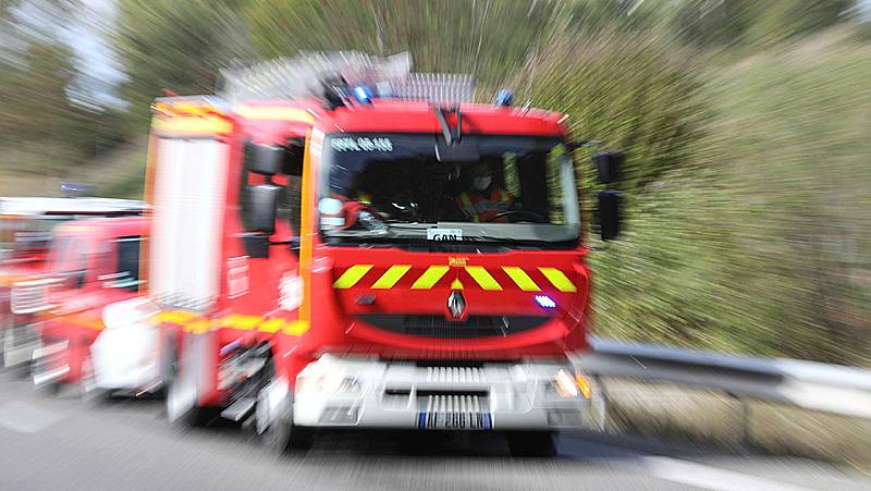 , Aix-TGV: début d&rsquo;incendie sur un camion transportant du carburant, la D9 coupée dans le sens Vitrolles-Aix