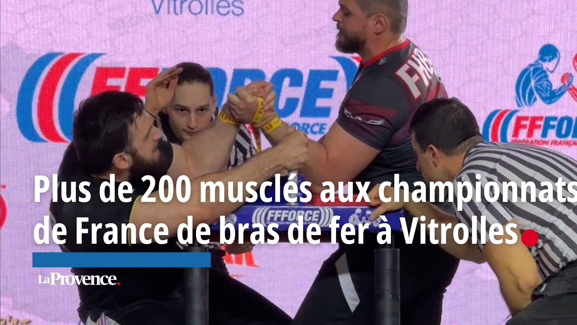 , Du rock, des tatoos,&#8230;Plus de 200 musclés au championnats de France de bras de fer à Vitrolles